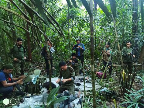 Colombian government official ‘confident’ four children were found alive days after jungle crash